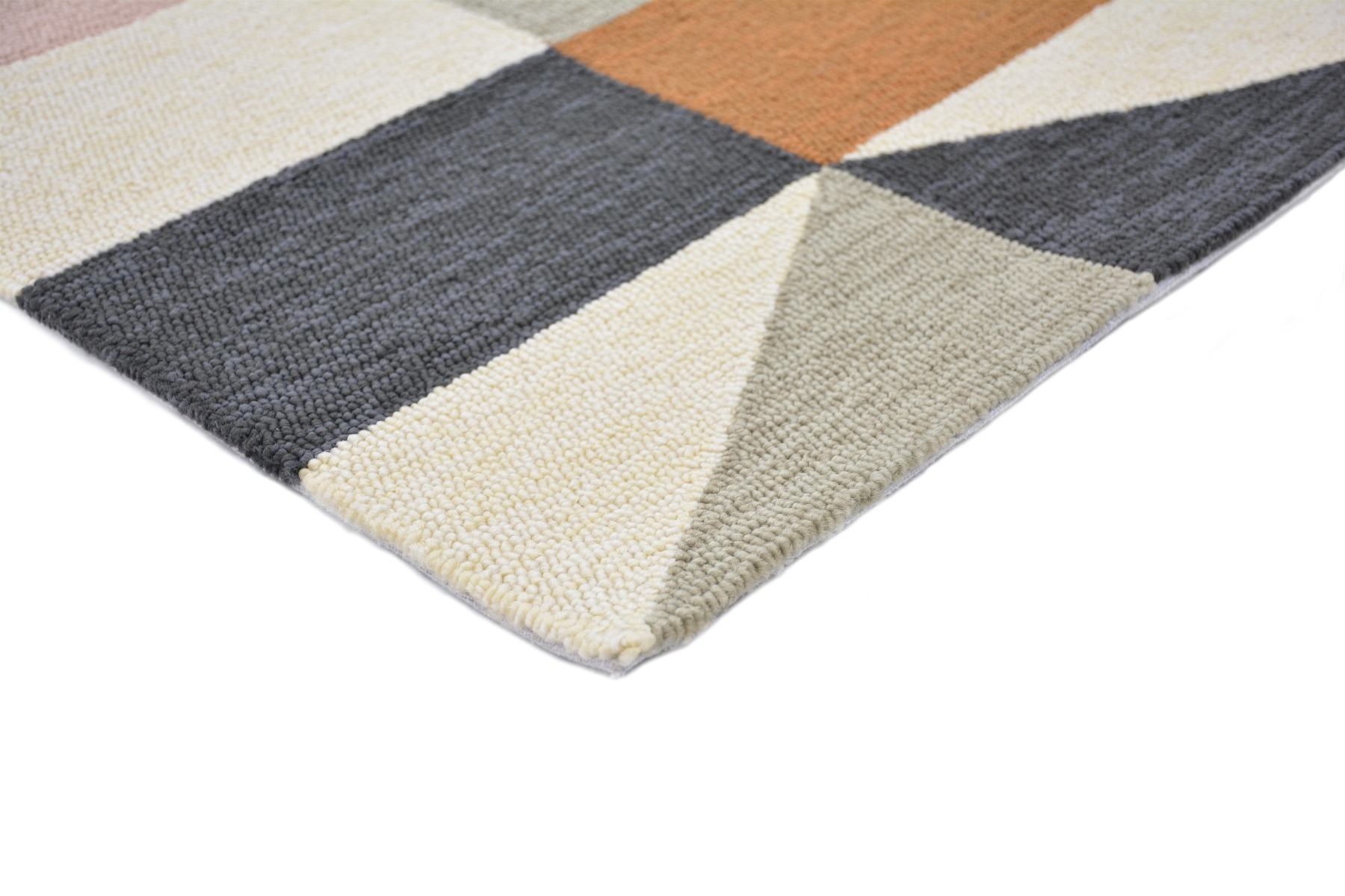 Geometric Multi Outdoor Handtufted Rug