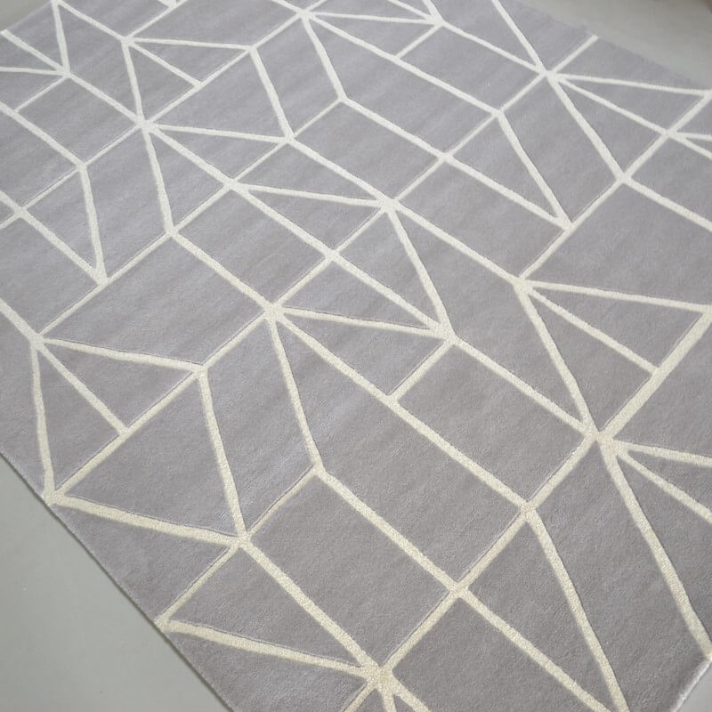 Viso Steel Handwoven Rug