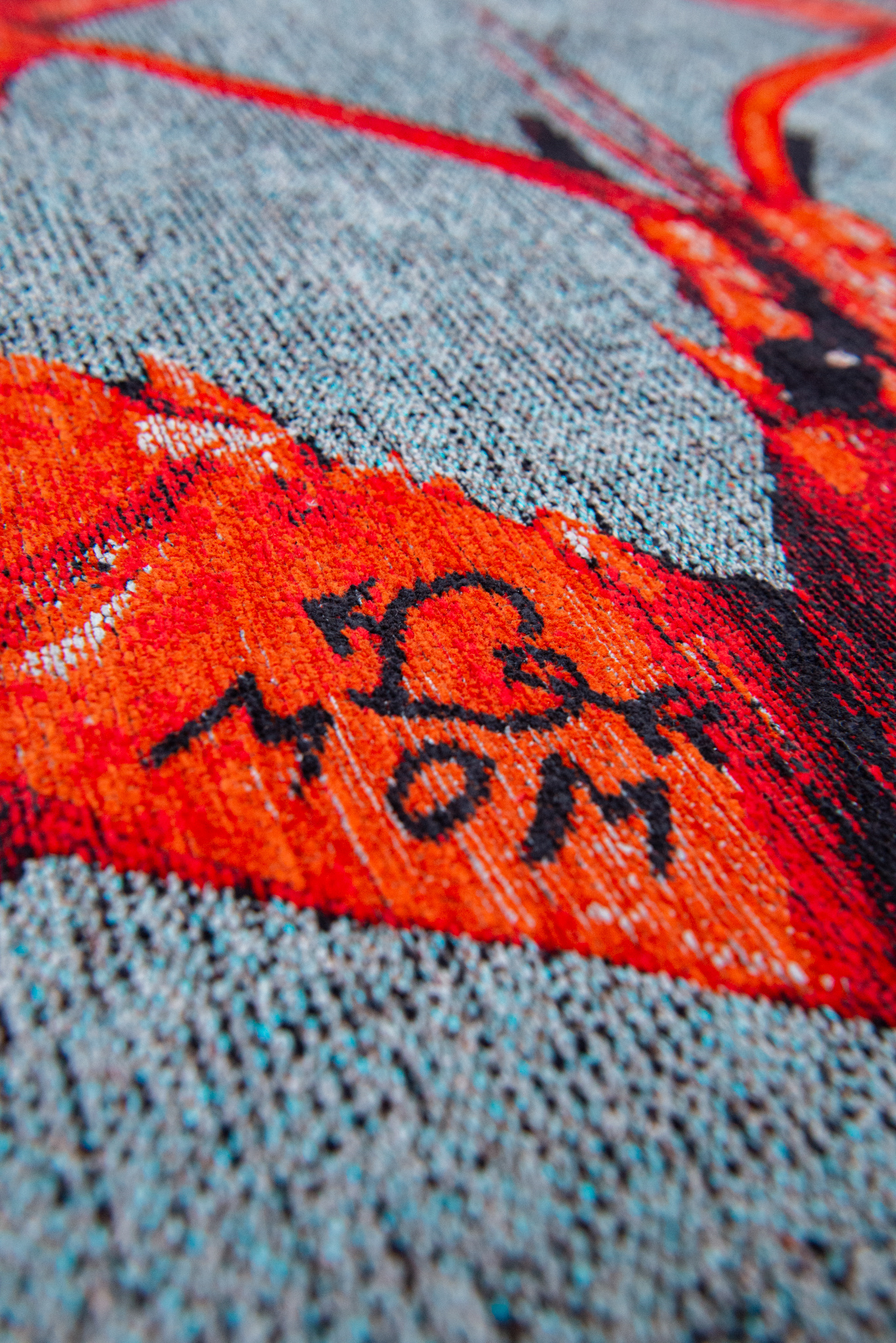 Steam Red Rug