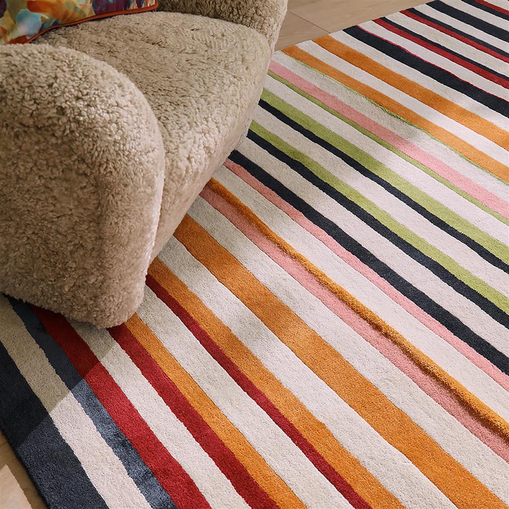 Pomegranate Clementine Rug