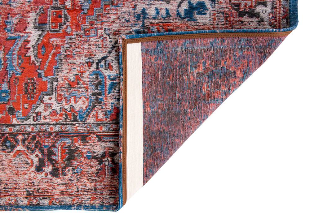 Flatwoven Vintage Red Rug