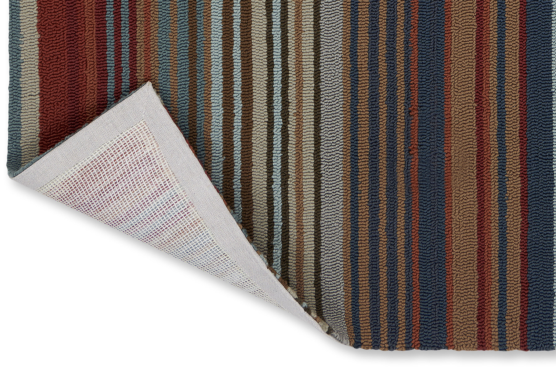 Multi Stripes Outdoor Rug