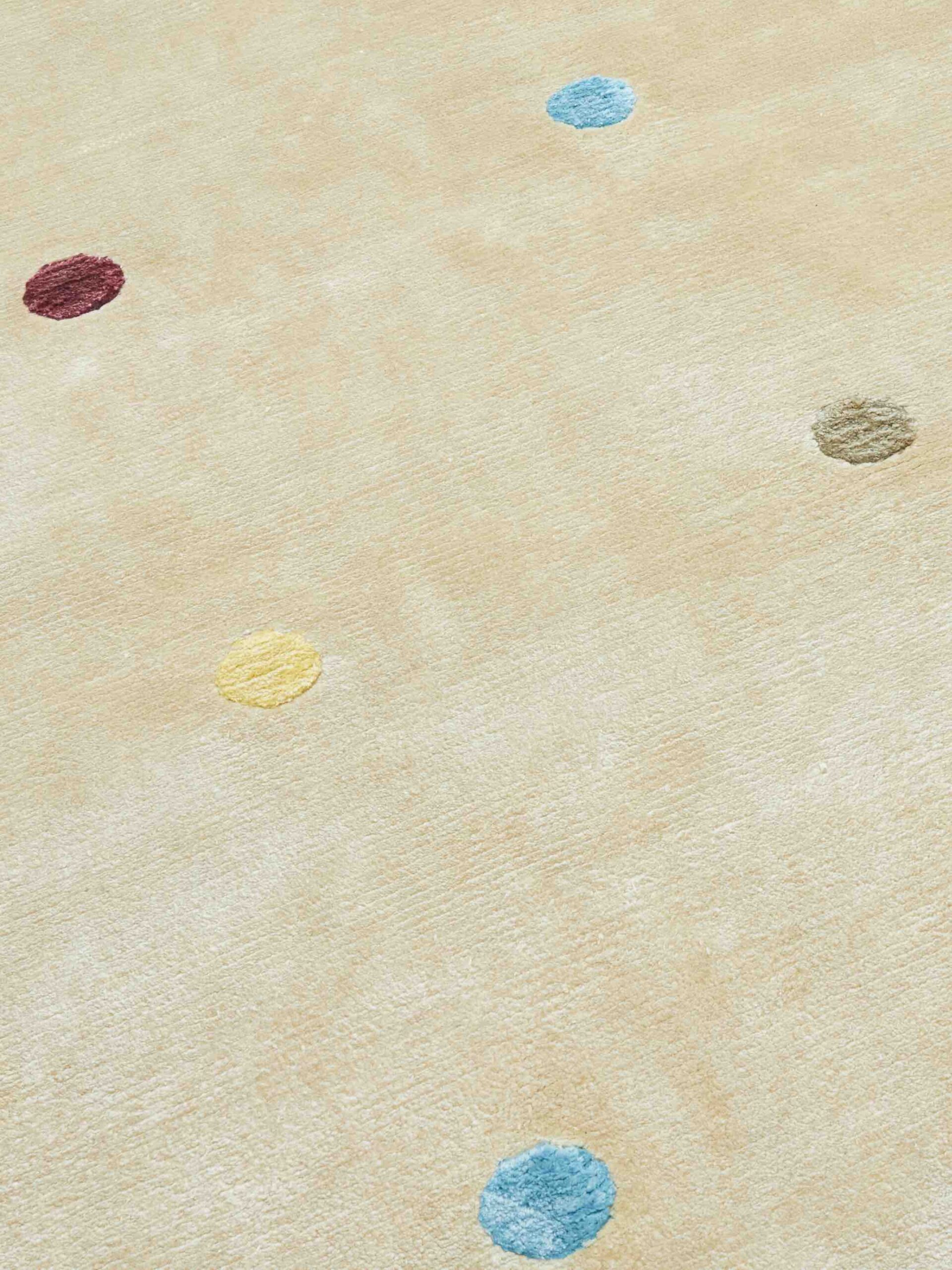 Punti Multicolor Designer Handmade Rug