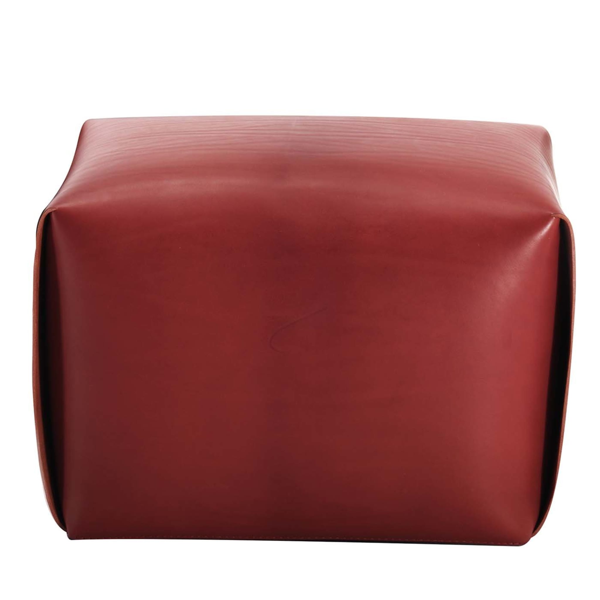 Big Bao Leather Ottoman