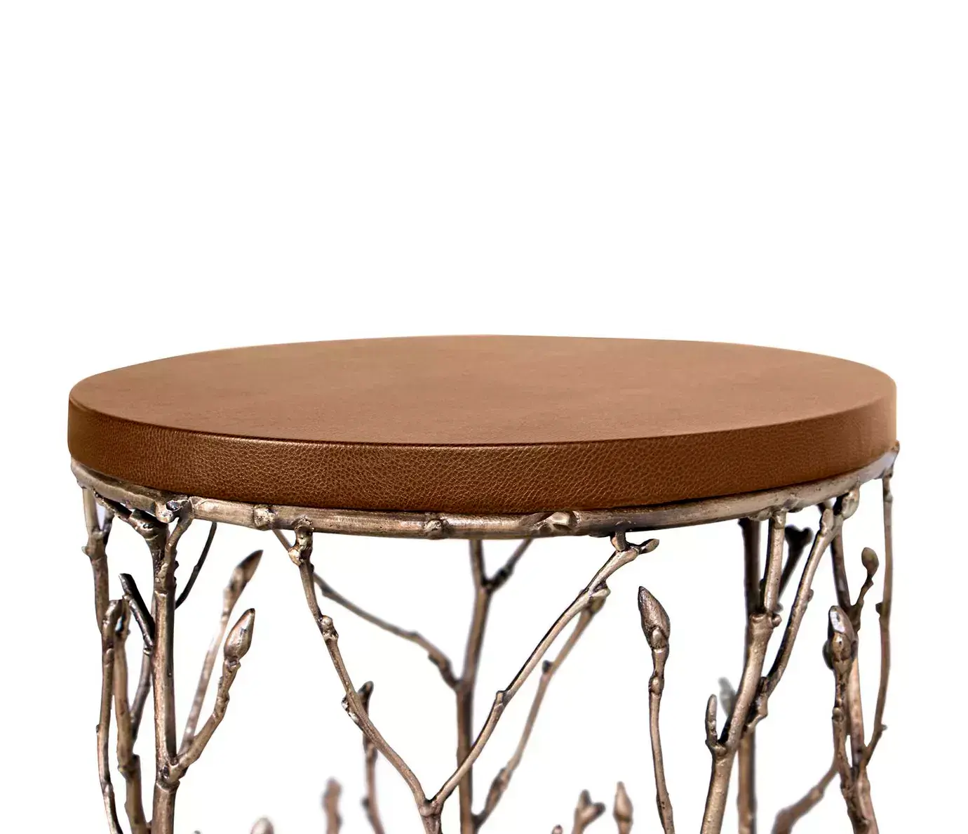 Elowen Synthetic Leather Side Table