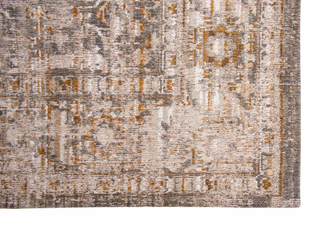 Flatwoven Vintage Jacquard Grey Rug