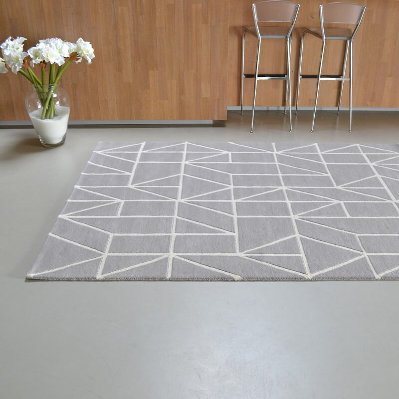 Viso Steel Handwoven Rug