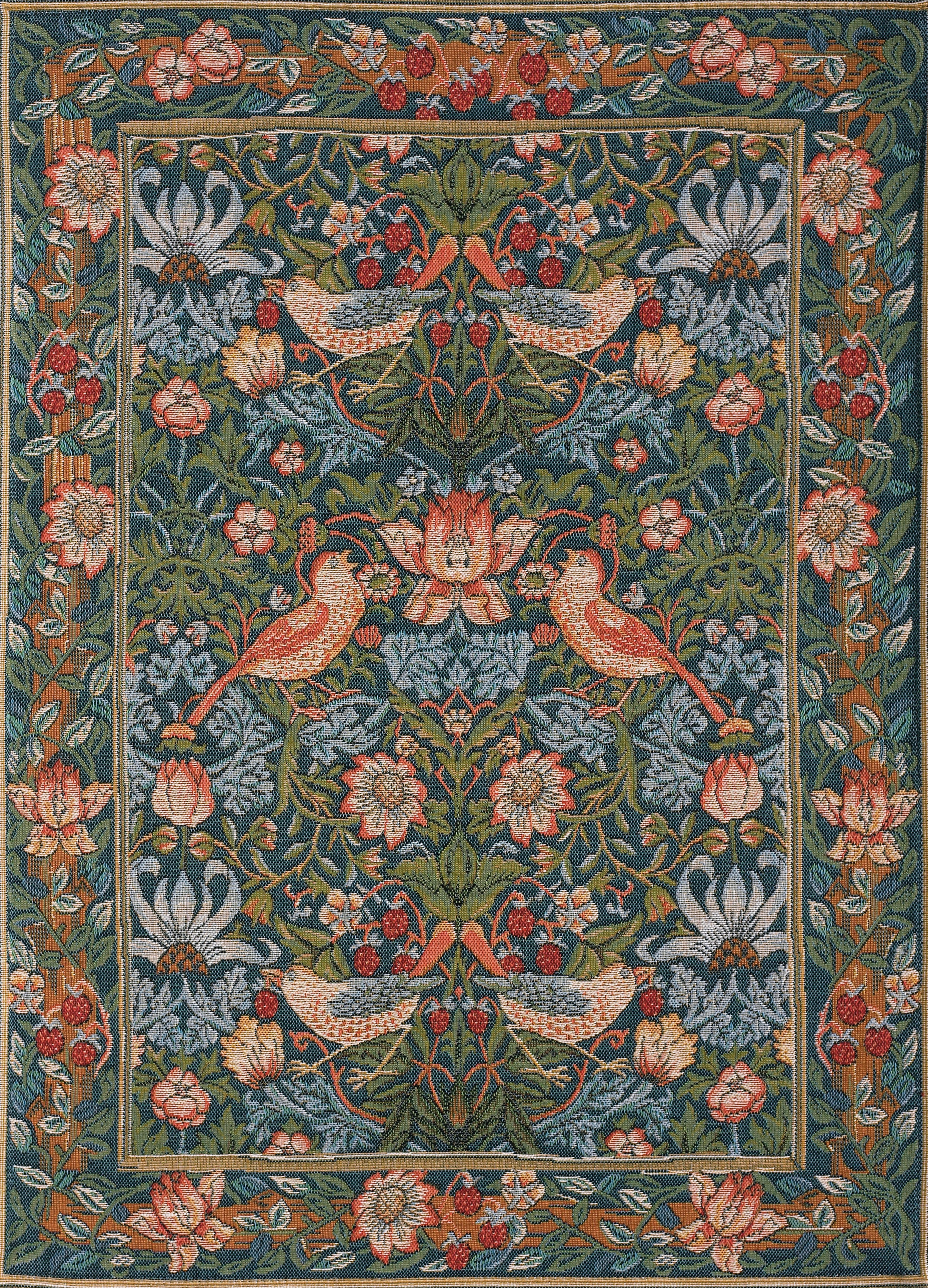 Strawberry Thief by William Morris Tapestry