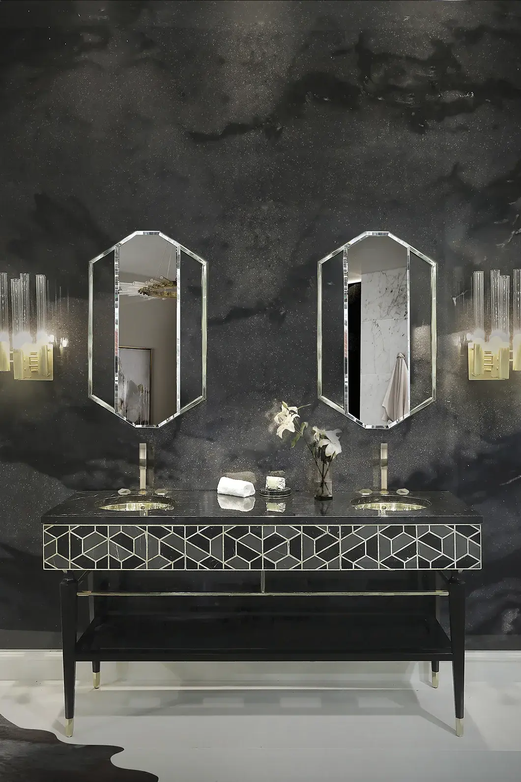 Shellstone Vanity Cabinet