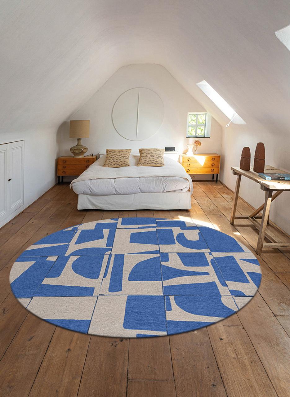 Campanula Round Rug