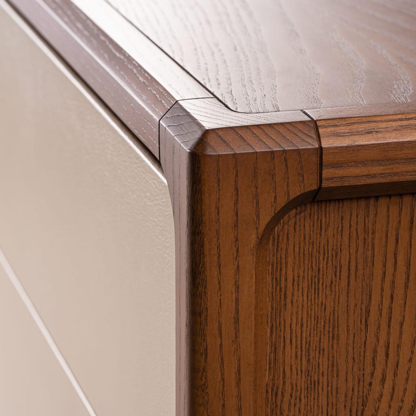 Leather-Covered Dresser