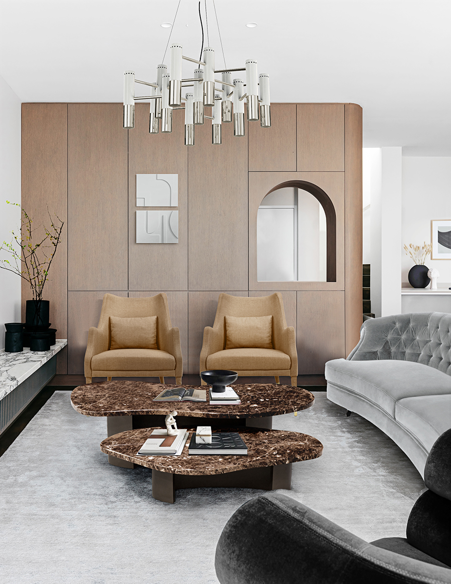 Modernist Suspension Lamp - 7