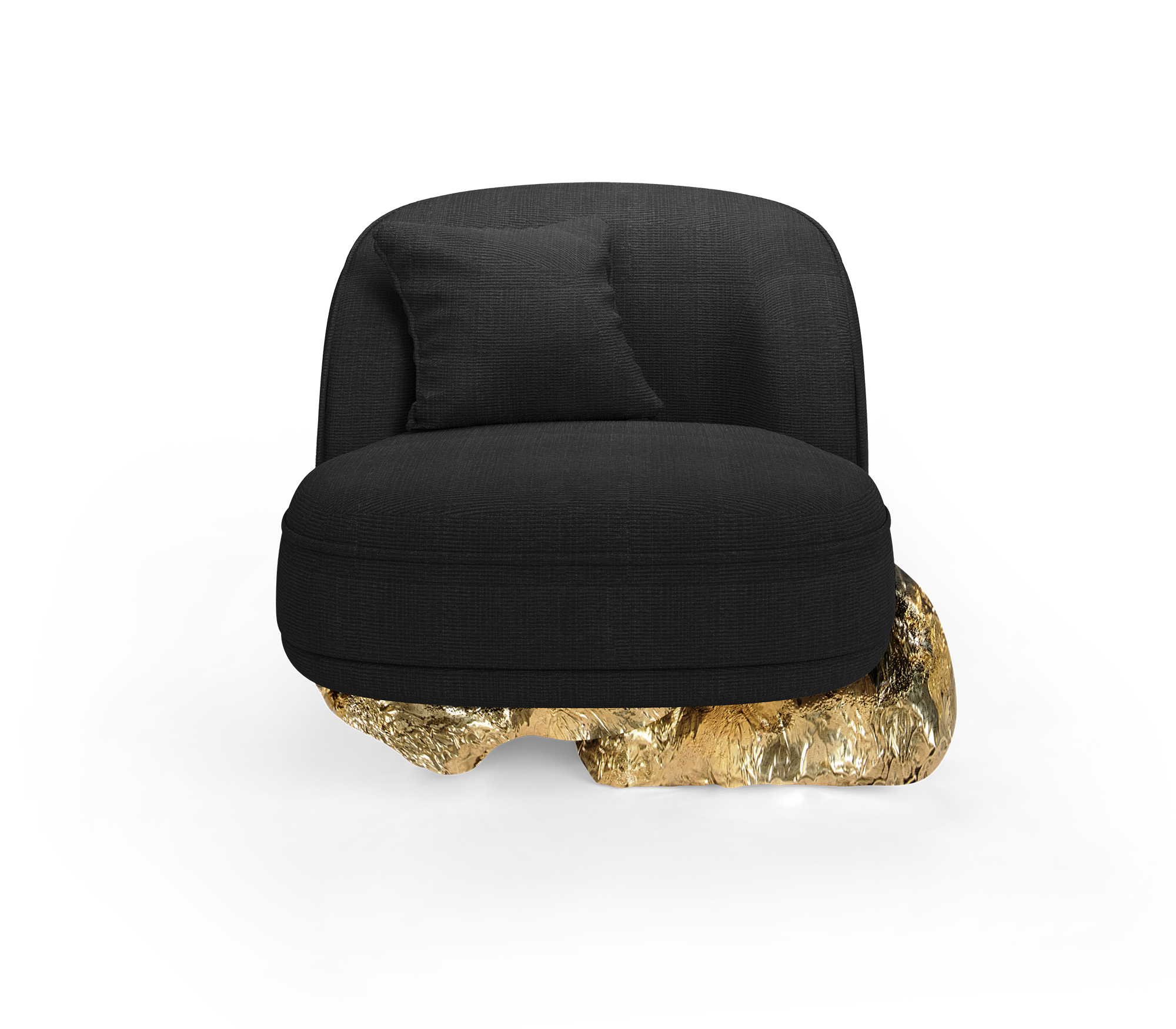 Angora II Baltic Black Armchair