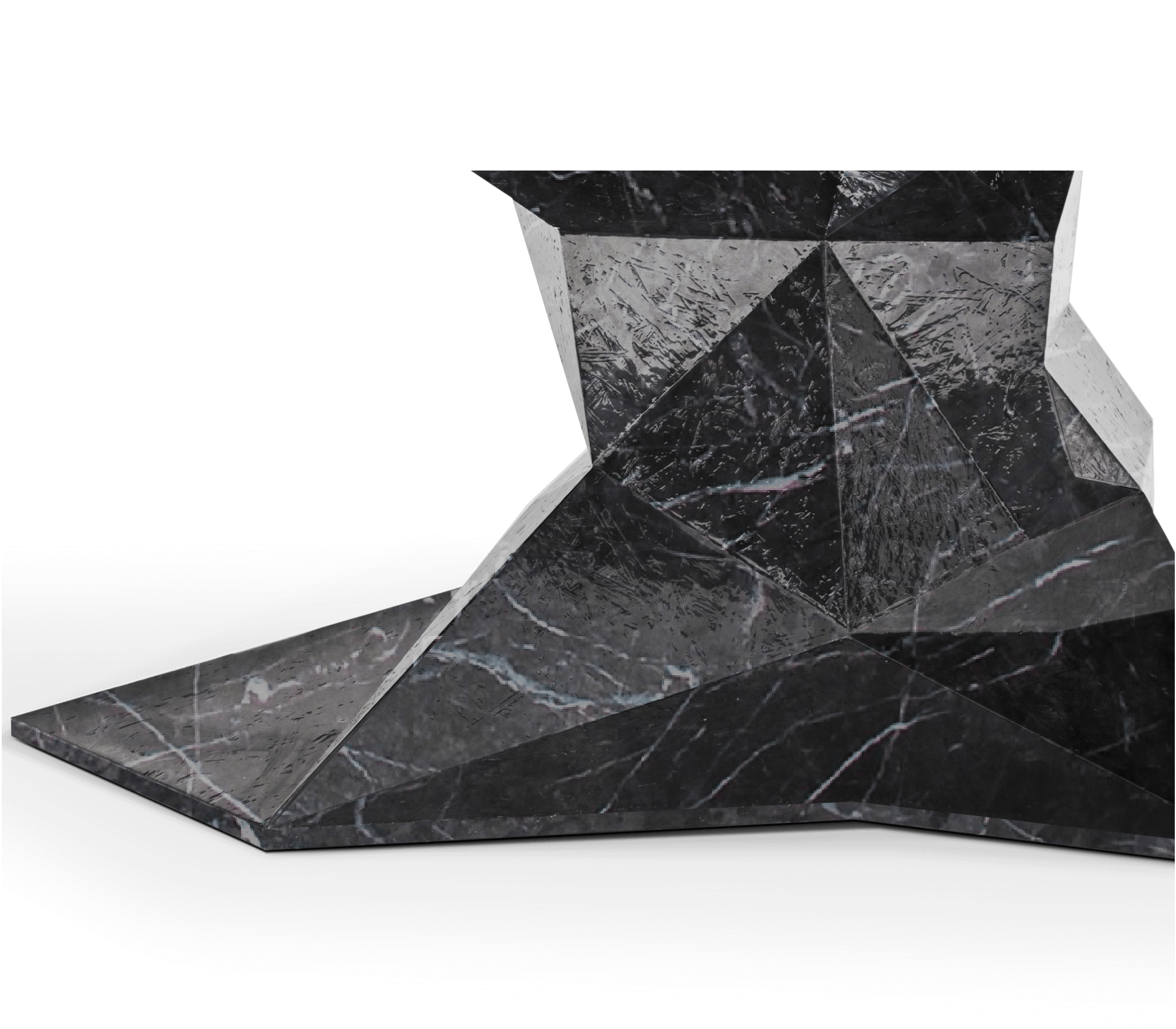 Bonsai Faux-Marble Luxe Dining Table
