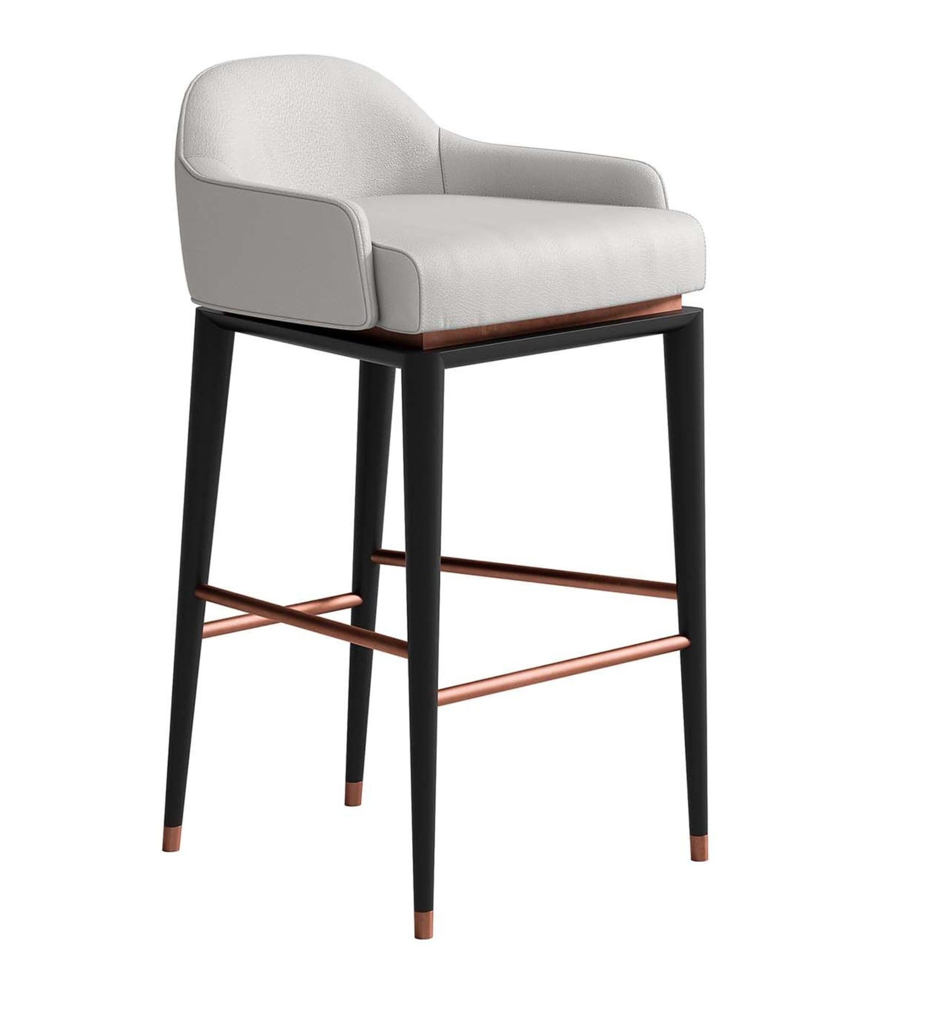 Leather Bar Stool