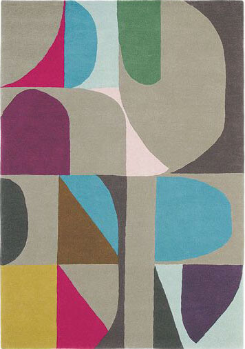 Geometric Design Handmade Rug | Size: 8' 2