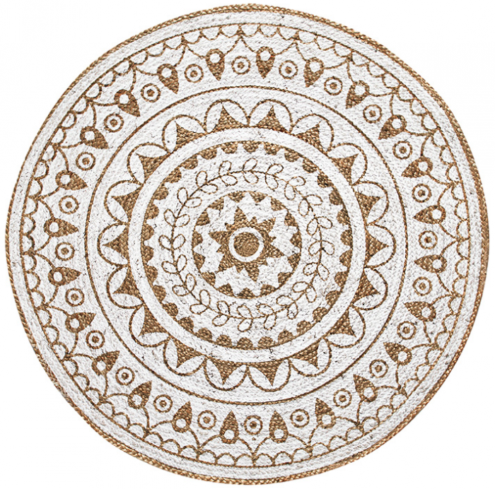 Africa Jute Round Rug