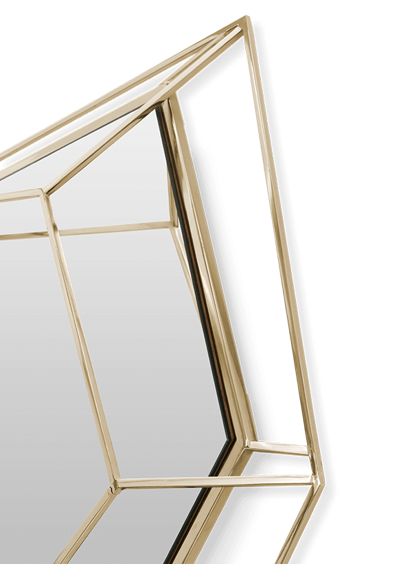 Lustre Small Wall Mirror