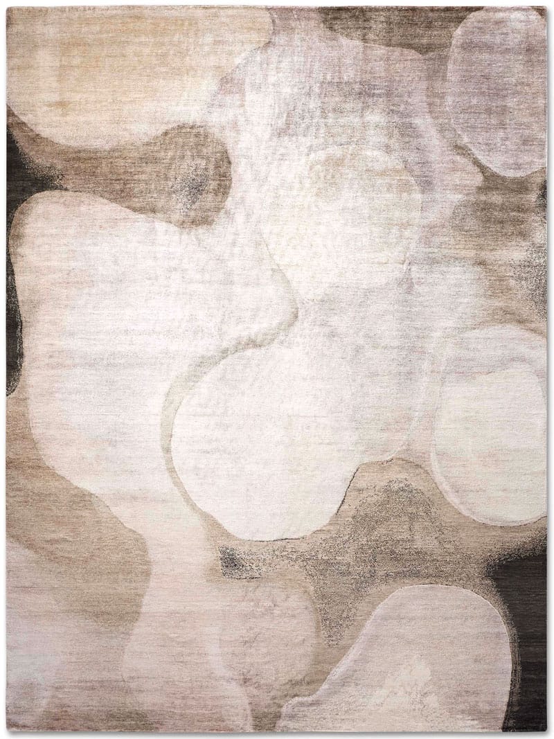 Sand Hand-Woven Rug ☞ Size: 183 x 274 cm