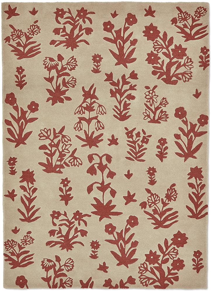 Woodland Glade Linen / Russet Rug