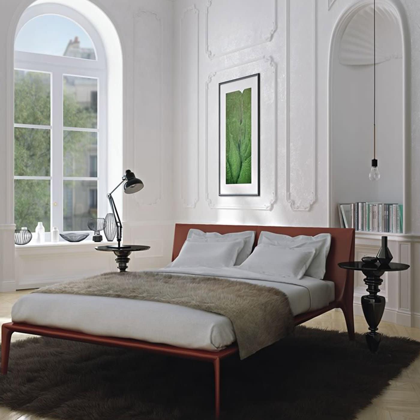 Lucrezia Italian Leather Bed