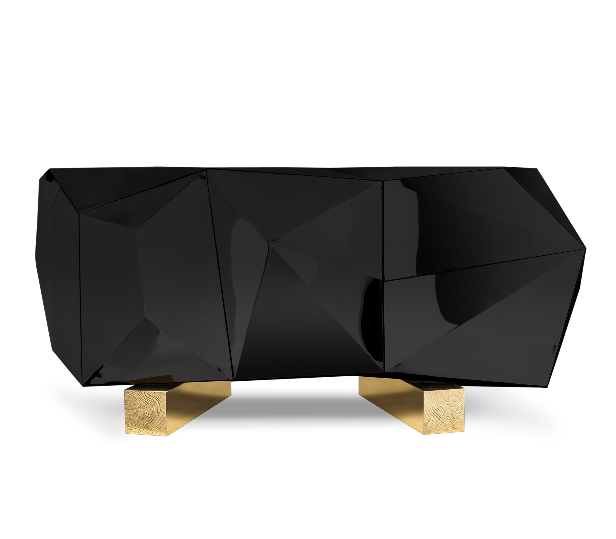 Prism 2 Black Sideboard