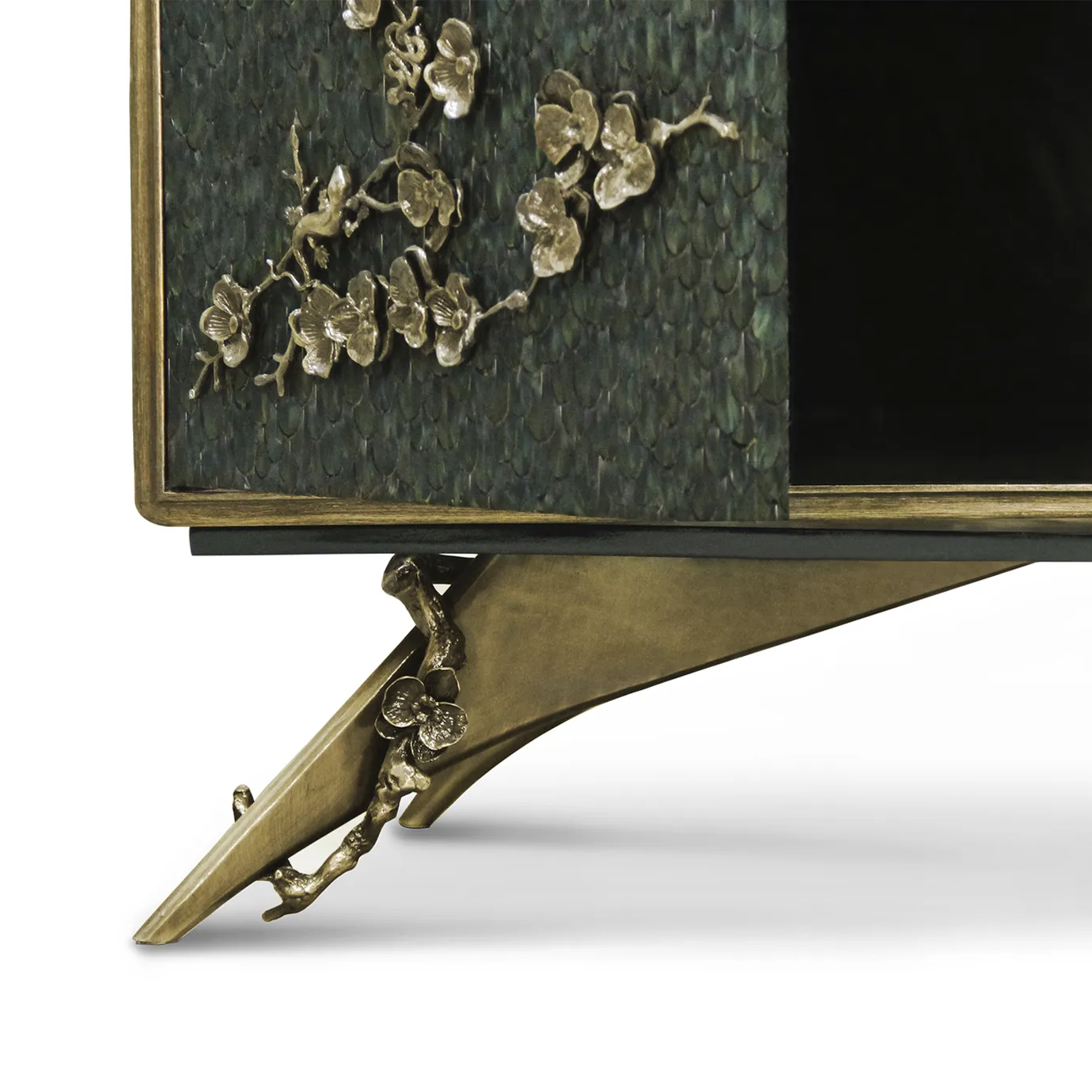 Mirage Peacock Feather Cabinet