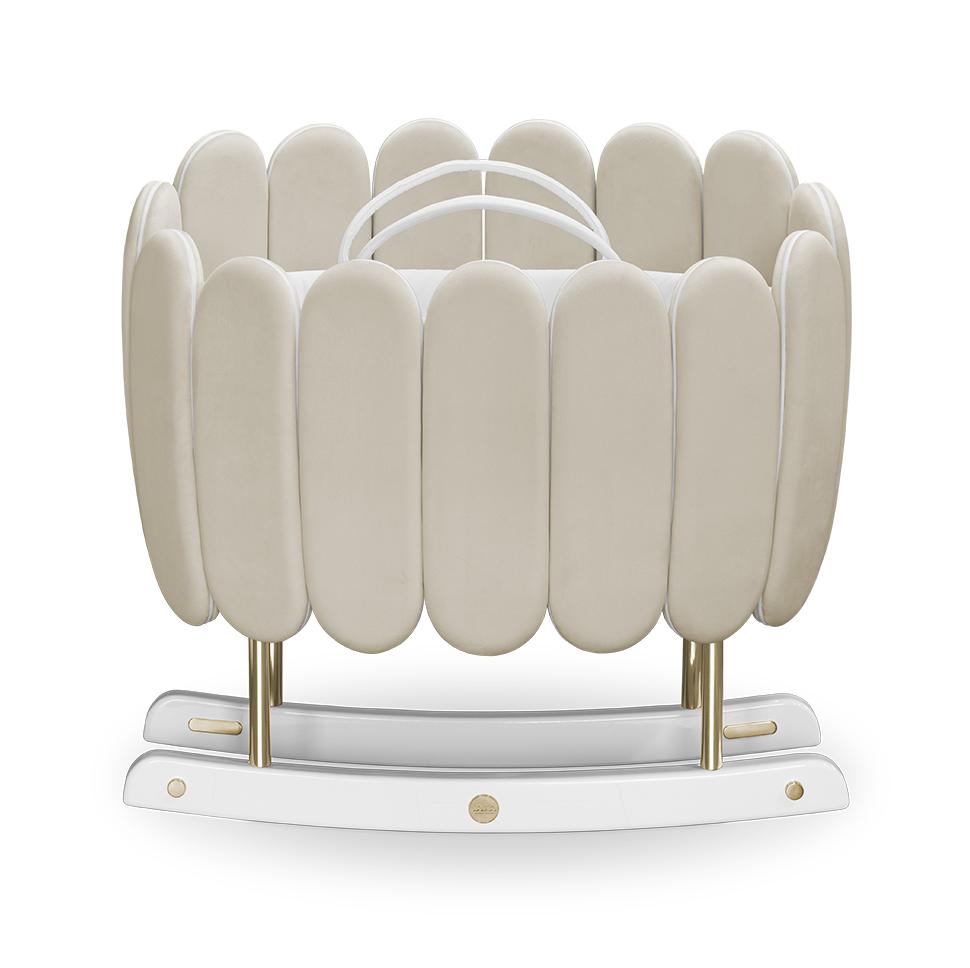 Lotus Gentle Rocking Crib