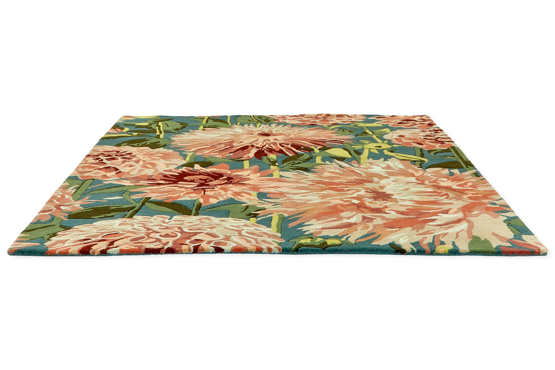Dahlia Coral / Wilderness Designer Rug ☞ Size: 6' 7" x 9' 2" (200 x 280 cm)