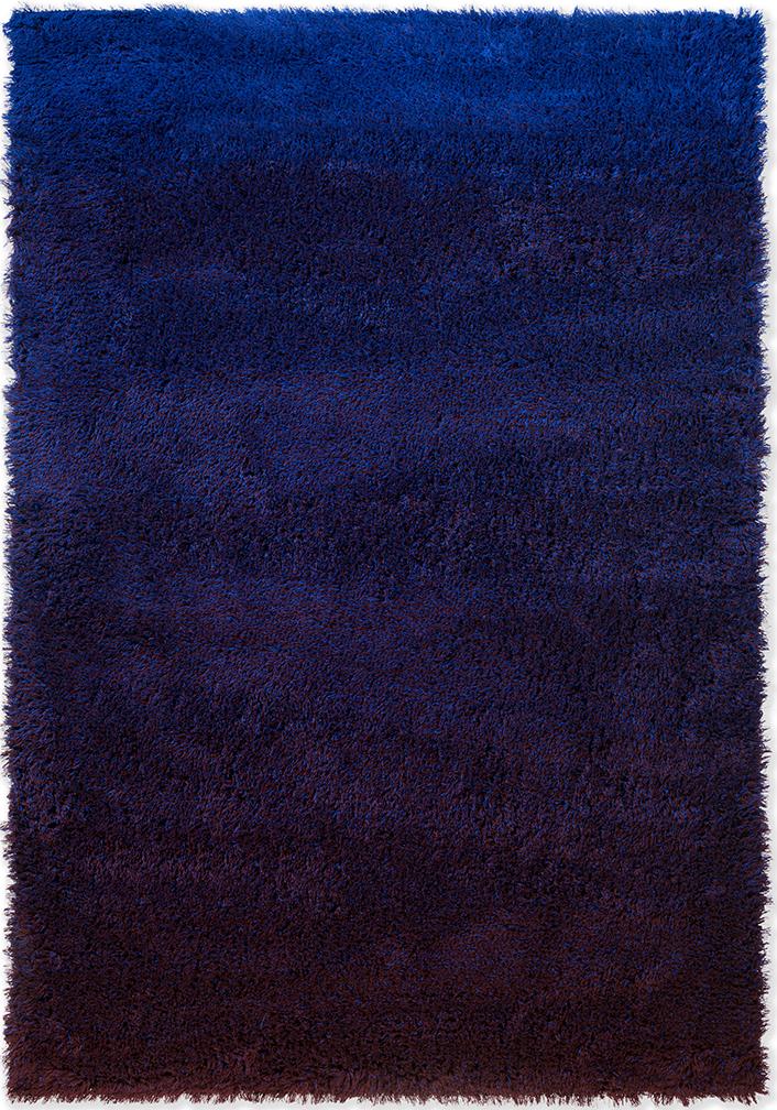 Shade High Plie Royal Blue Wool Rug