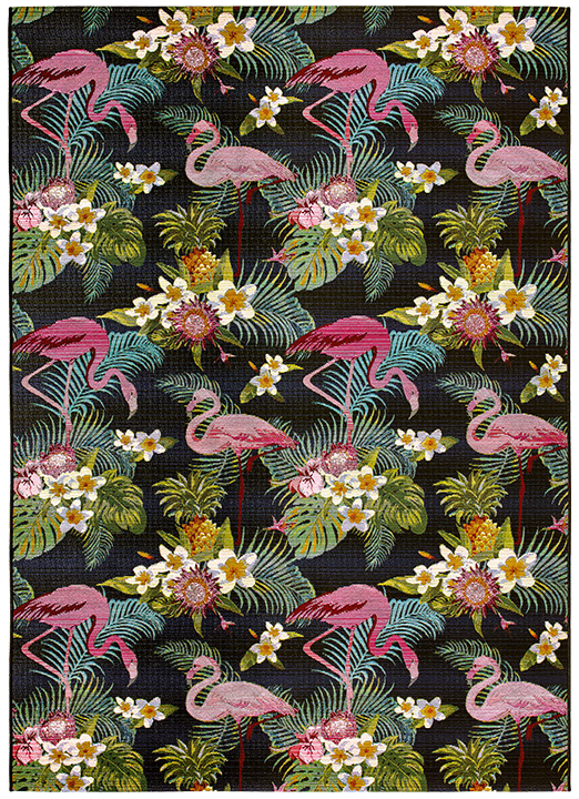 Flamingos Machine Woven Sitap Rug