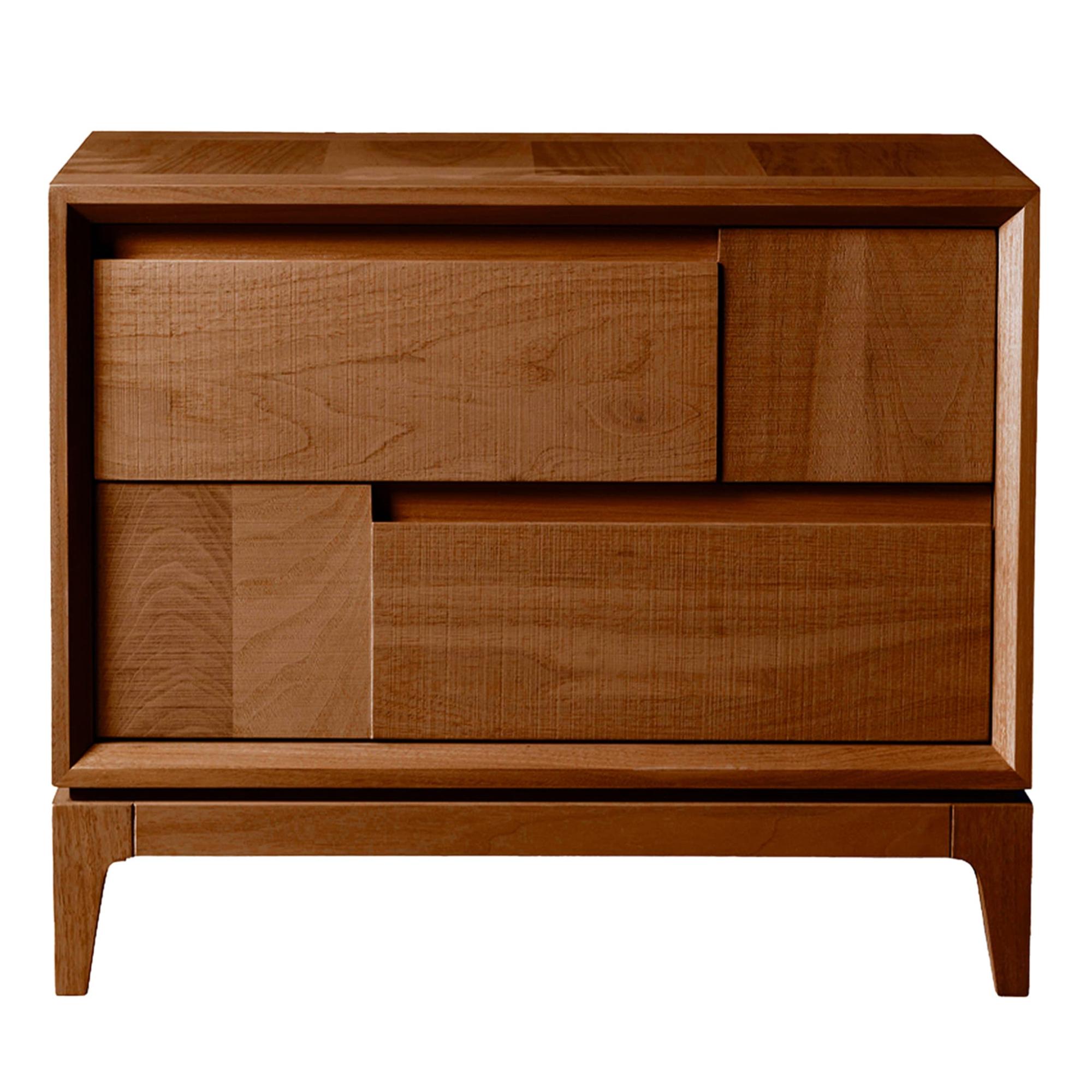 Trama e ordito Brown Nightstand