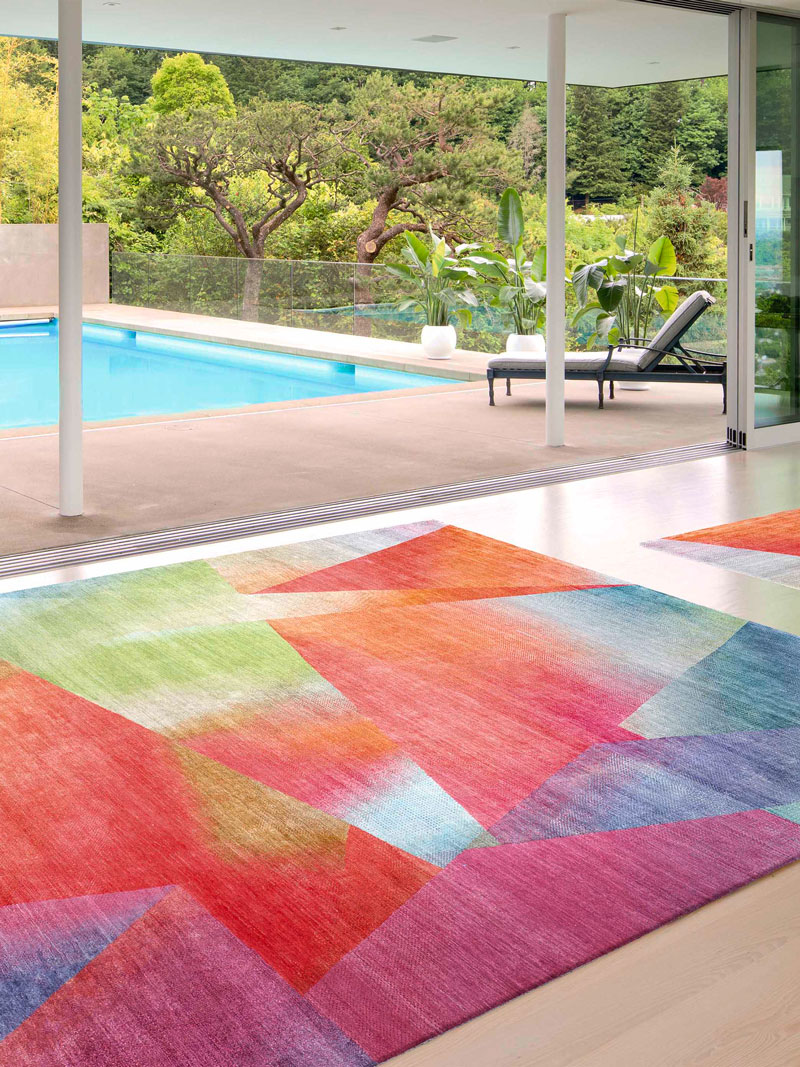 Crystal Hand Knotted Rug