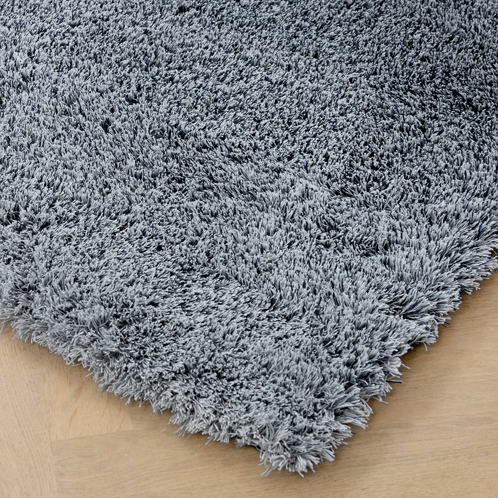 Shade High Plie Silver Wool Rug