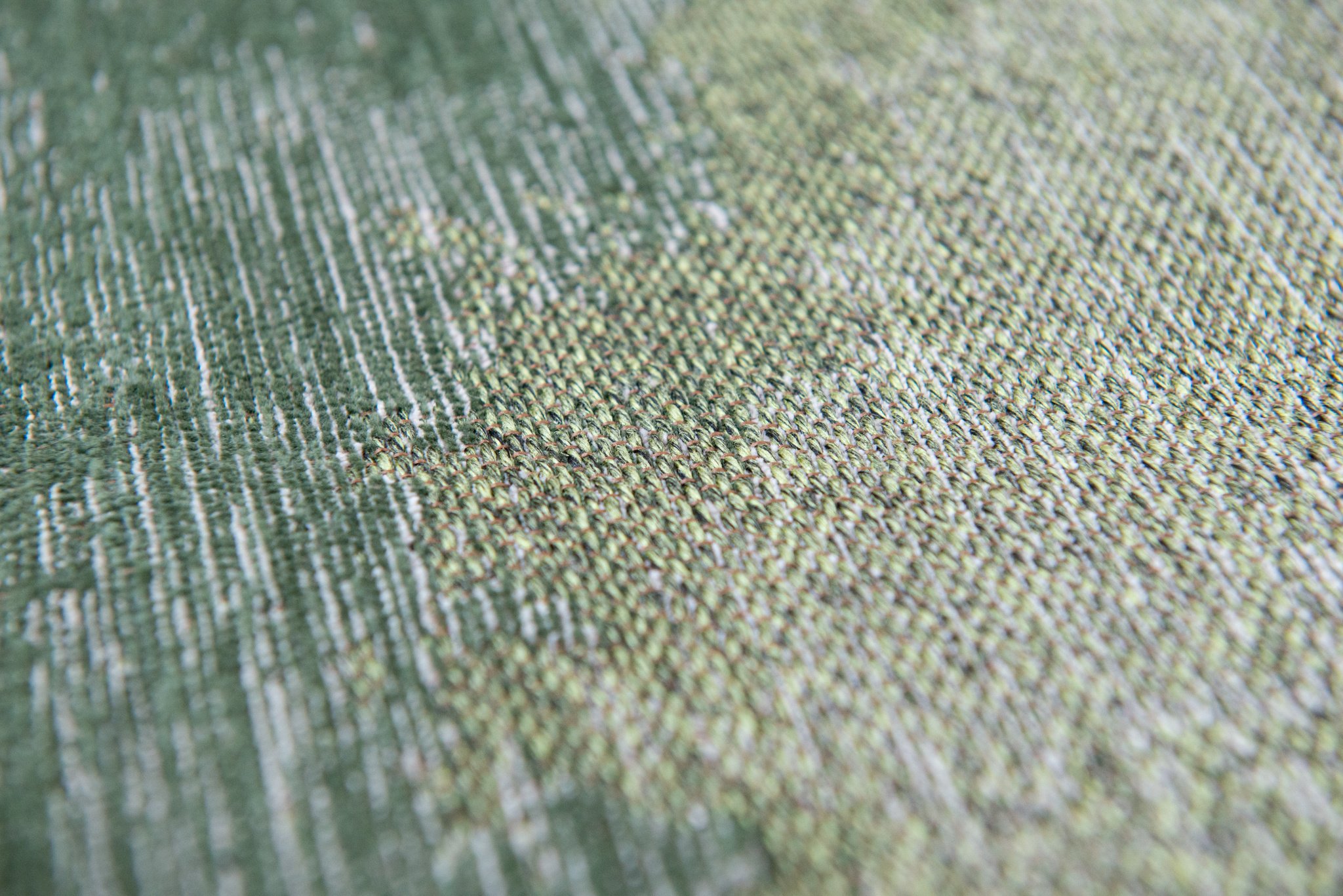 Palm Green Modern Rug