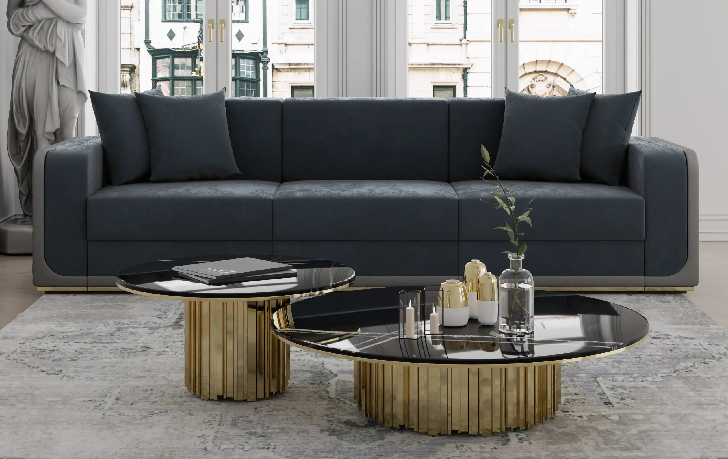 Imperial Trio Coffee Table - 5