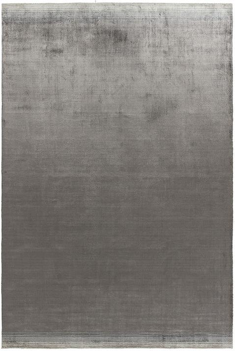 Hand Woven Viscose Grey Rug