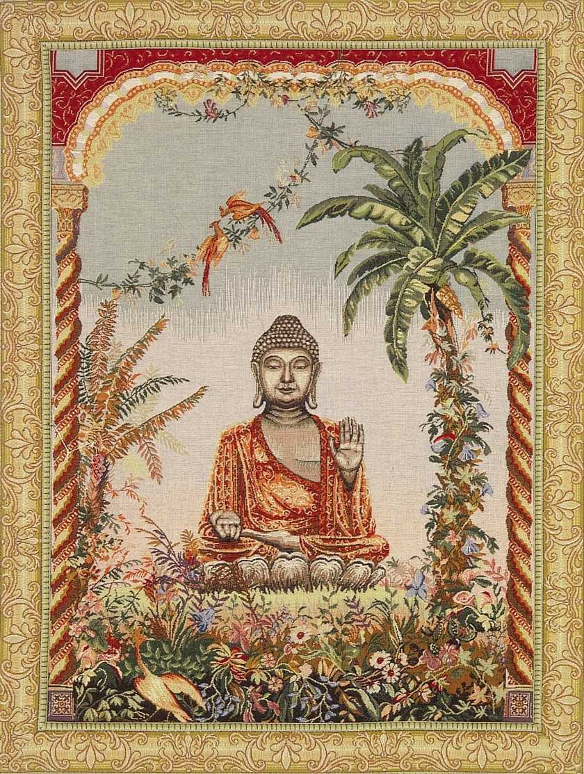 Buddha Meditation Tapestry