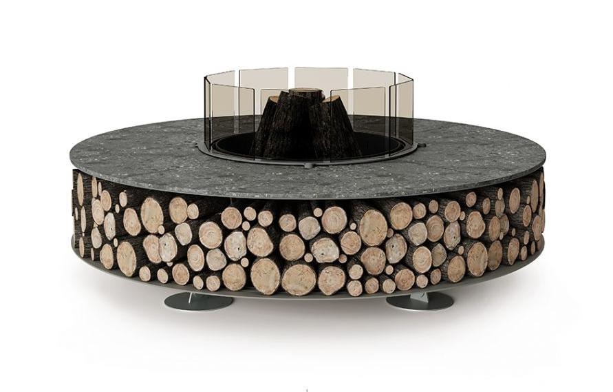 Zero Black Keramik Luxury Outdoor Fire Pit