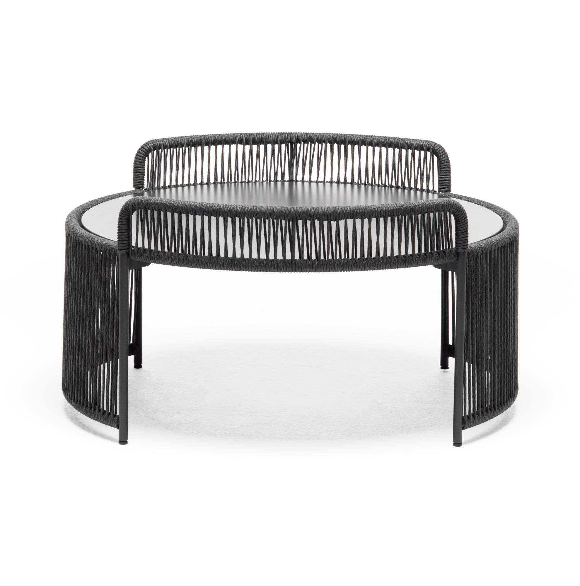 Altana ME Round Anthracite Outdoor Coffee Table