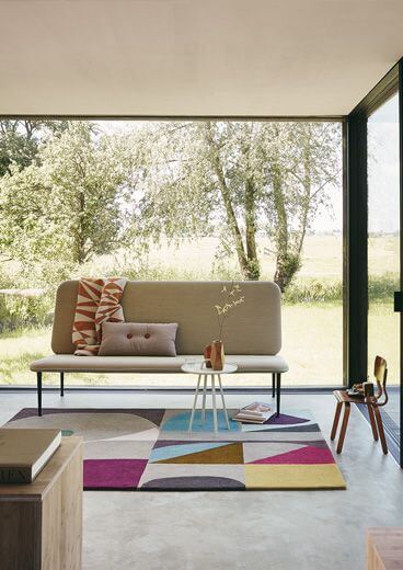 Geometric Design Handmade Rug | Size: 8' 2