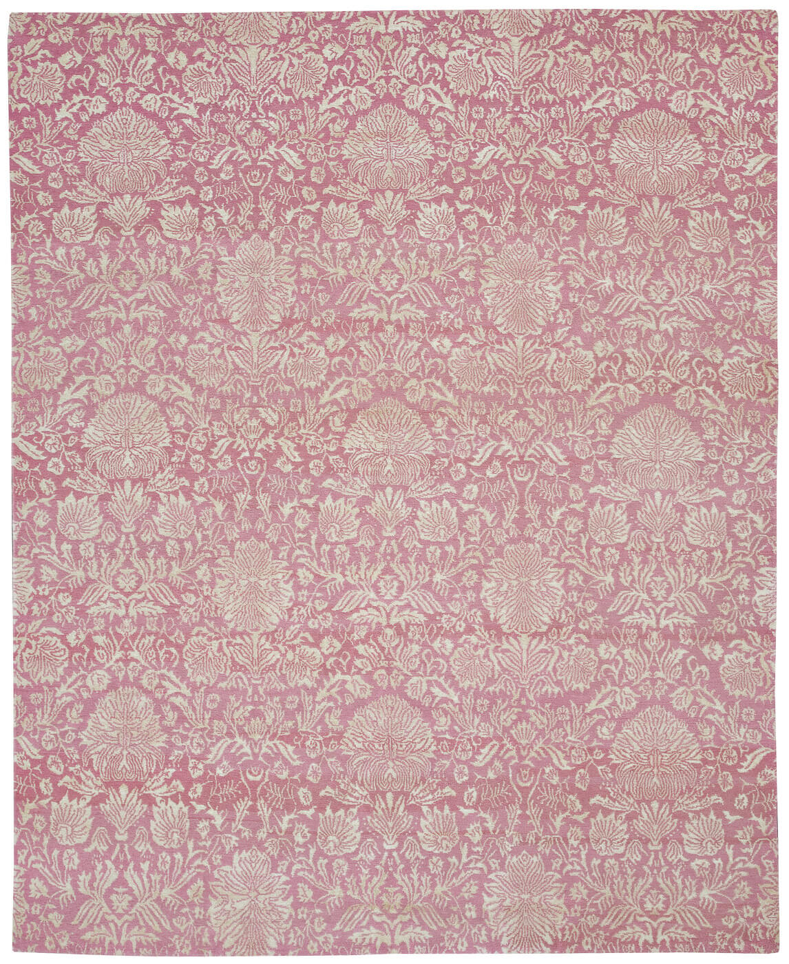 Hand-Knotted Verona Pink Rug