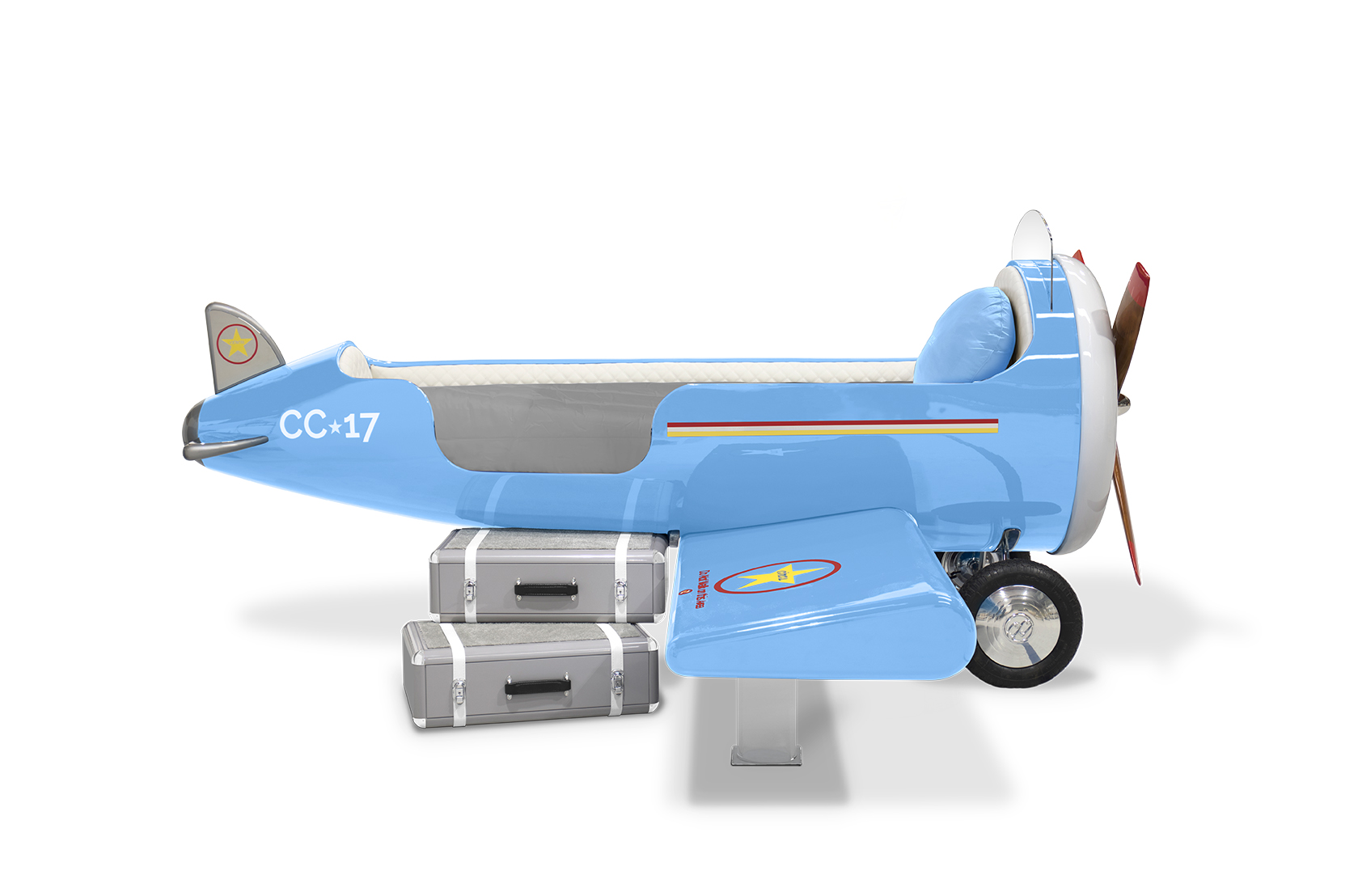 Cloud Glider Plane Bed