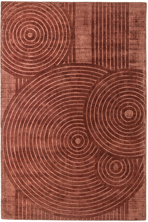 Designer Rust Rug