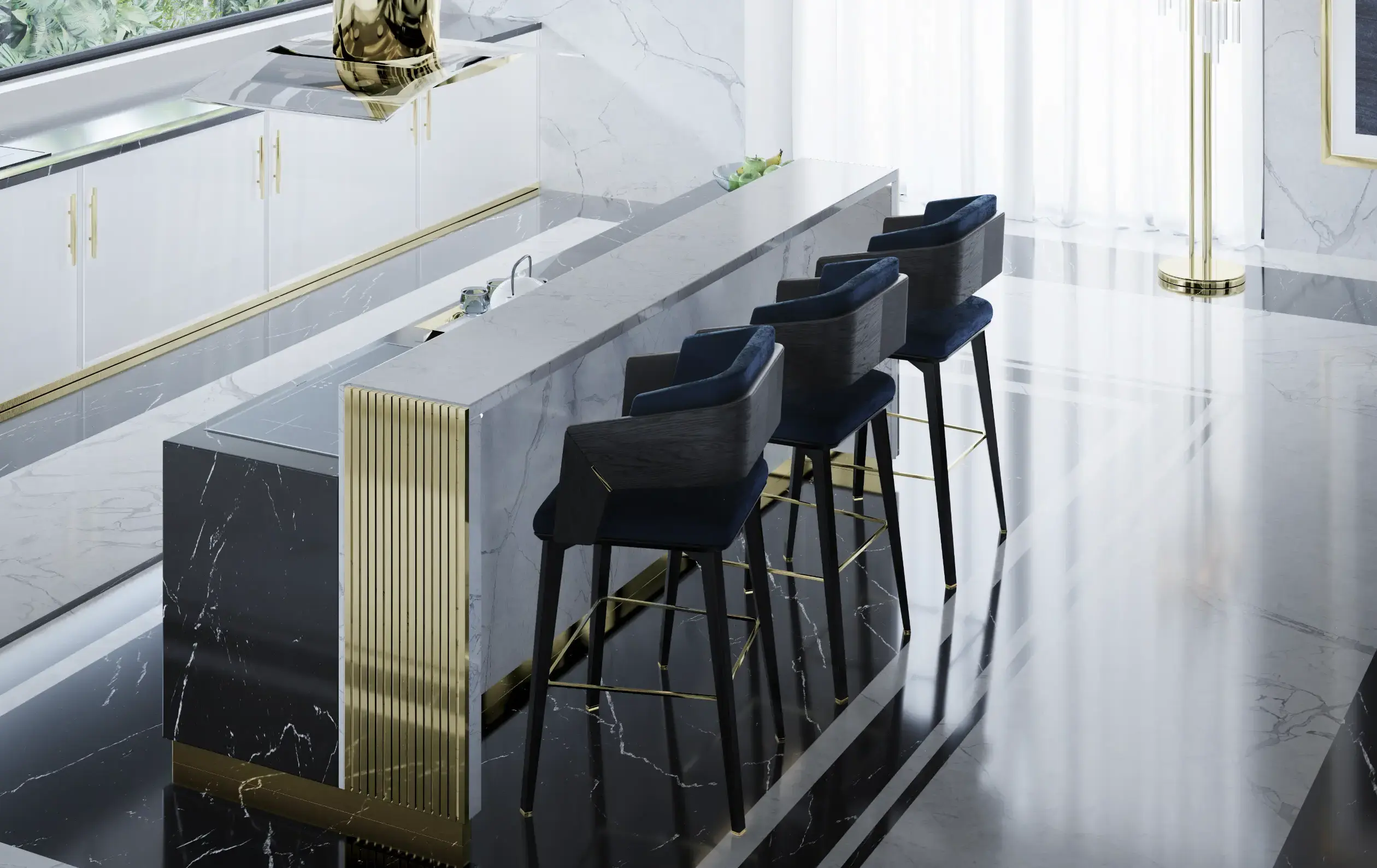 Crown Bar Chair - 2