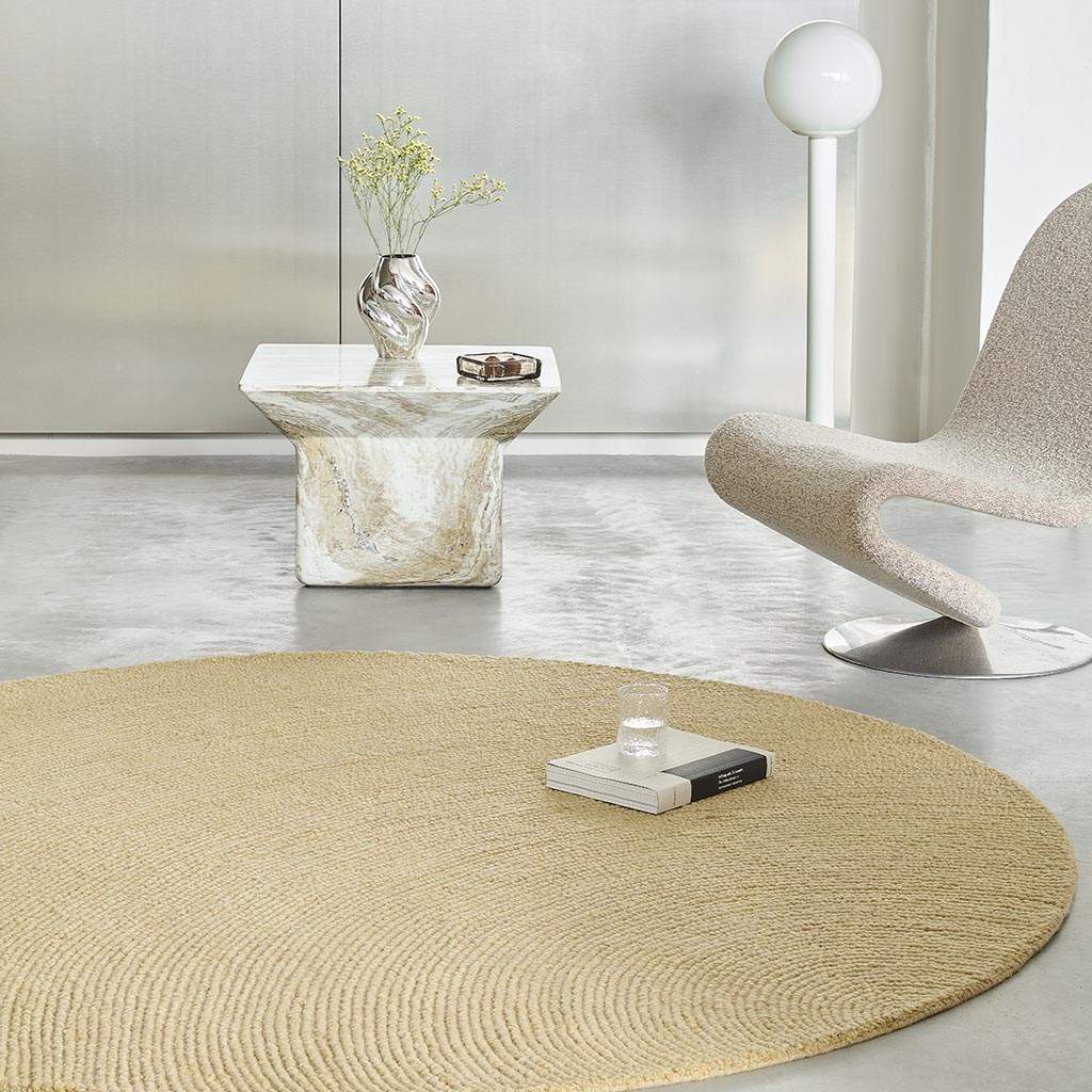 Decor Sand Round Rug | Size: Round 5' (Ø 150 cm)