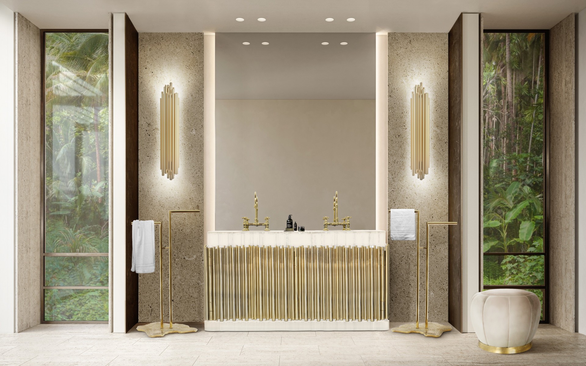 Aurora Towel Rack