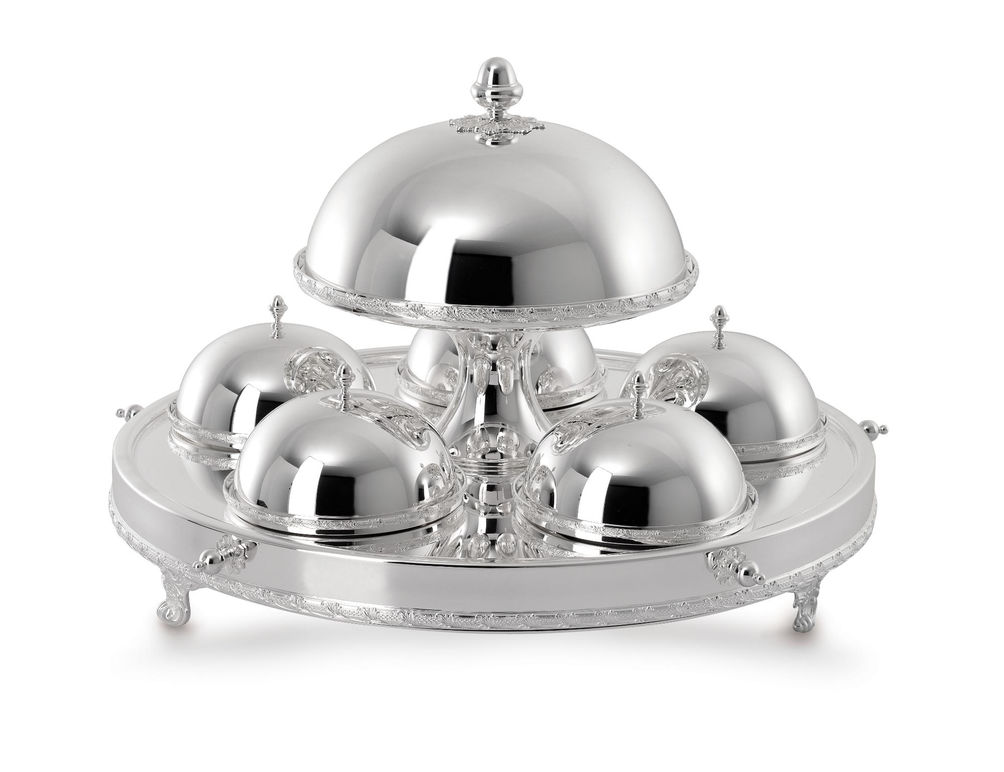 Royal Silver Afternoon Tea Set