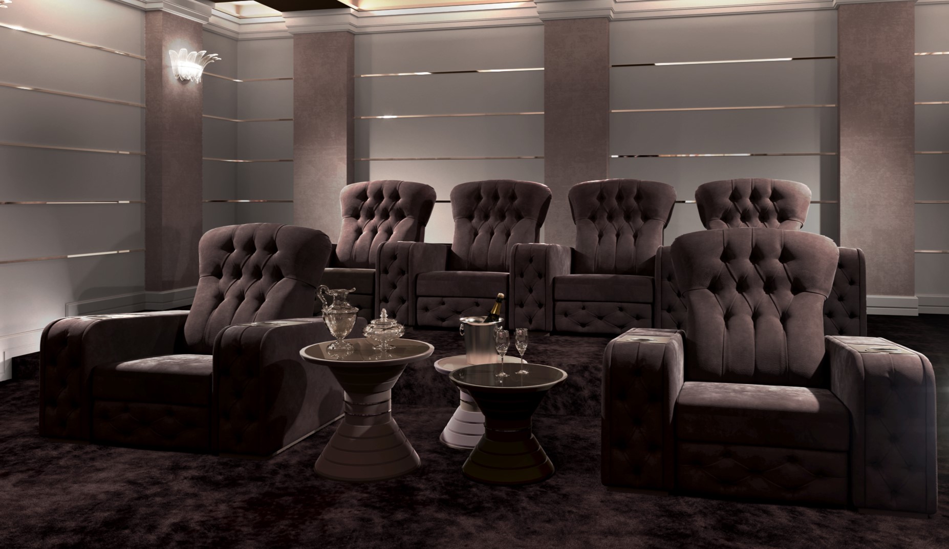 Chest Home Cinema Reclining Chair