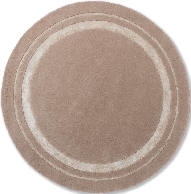 Redbrook Handwoven Beige Round Rug